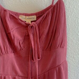 L.A. Hearts Pink Sleeveless Dress